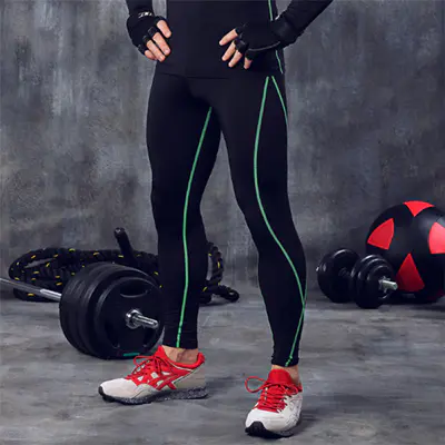 wholesale running leggings, man sports leggings, exercise leggings