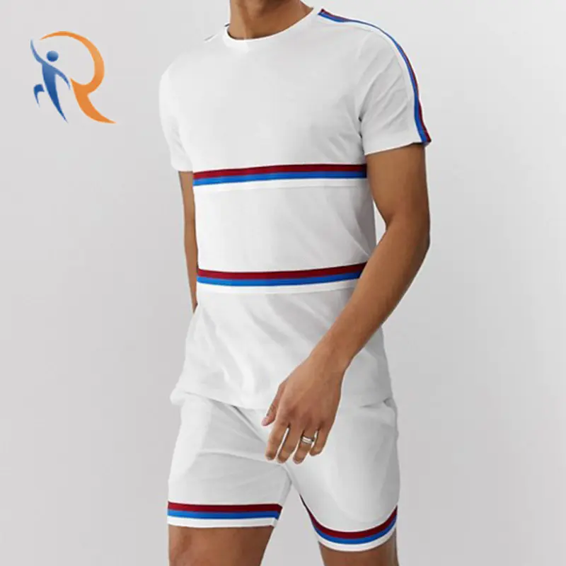 Mens T-shirt With Contrast Mesh Panels RTC10