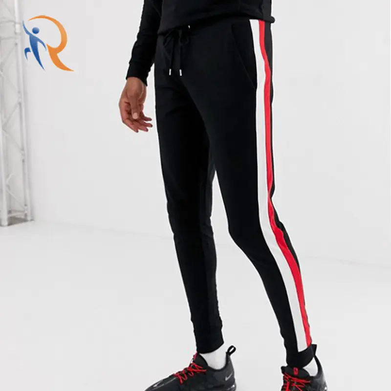 Mens Skinny Jogger With Side Stripe RTC13