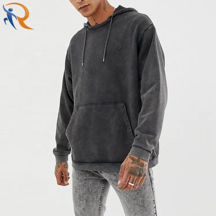 Men Casual Stylish Pullover Oversize Long Sleeve Hoodies