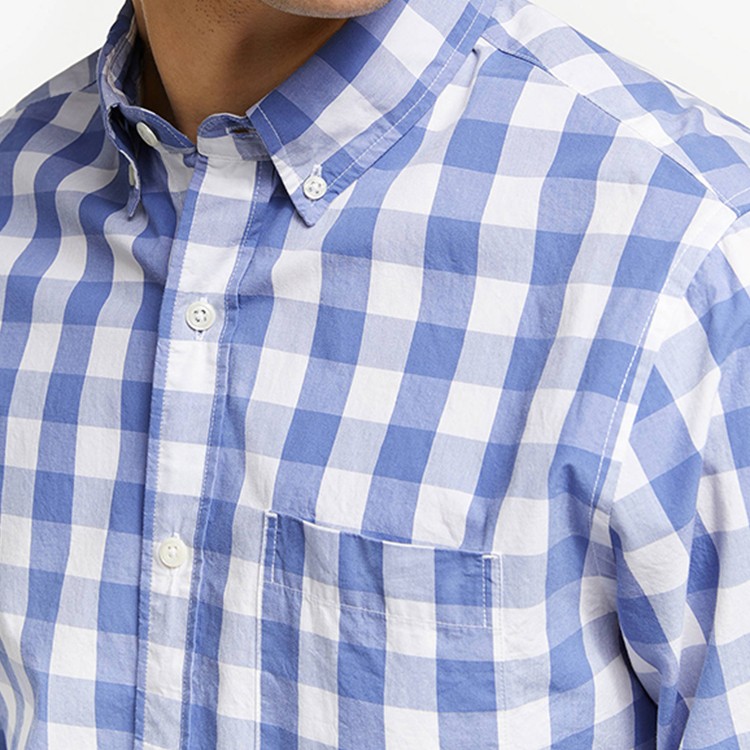 product-Fashion Style Casual Wear Plaid Shirts for Men-Ruiteng-img