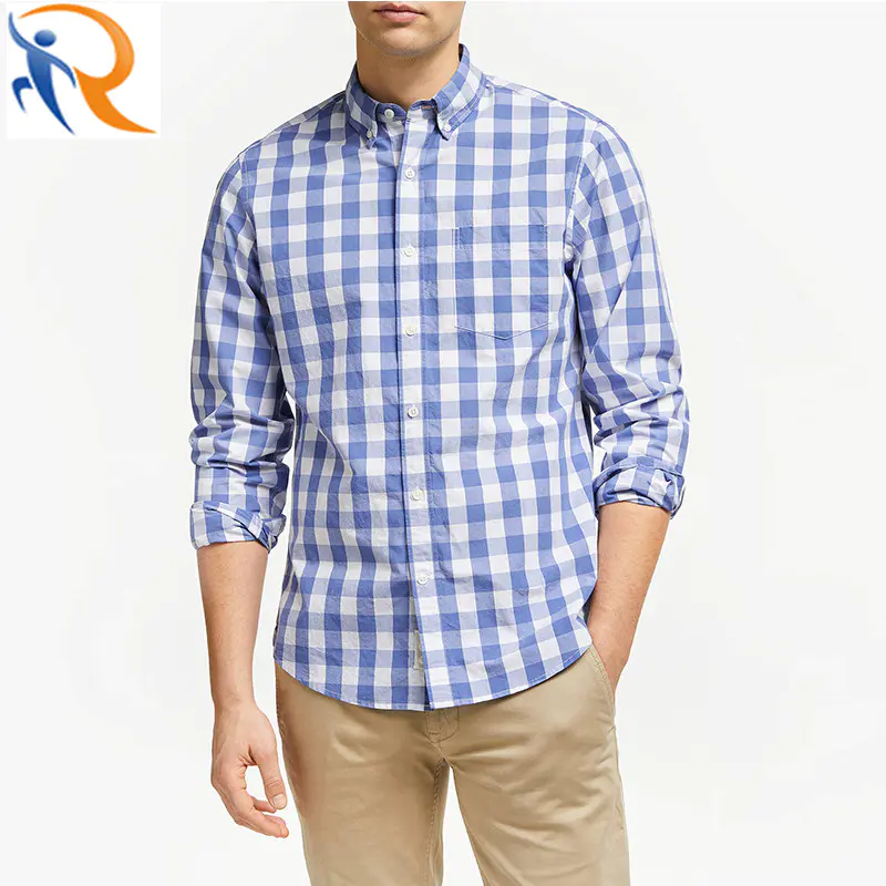 Fashion Style Casual Wear Plaid Shirts for Men