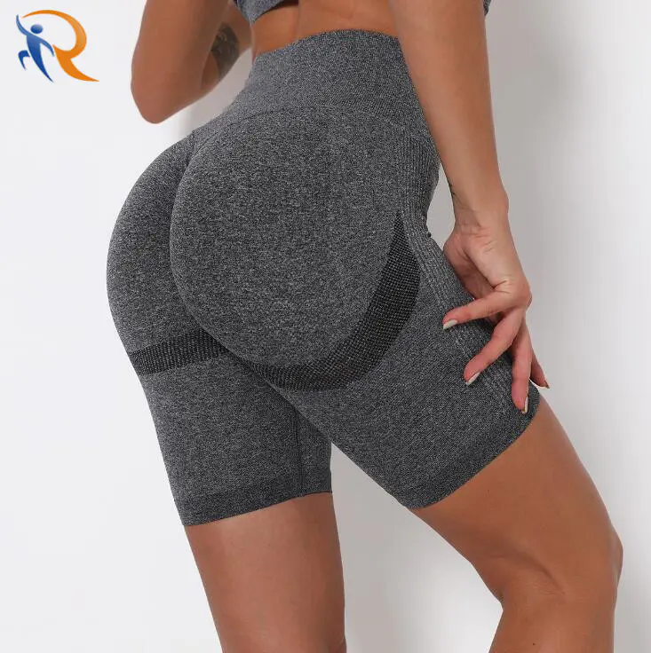 2021 Hot Sale Yoga Short Pants High Waist Yoga for Women Tummy Control Bottom Butt Lifting