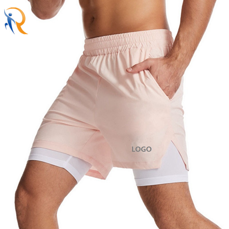 product-Mens Sportwear Fitness Pants Comfy Short-Ruiteng-img