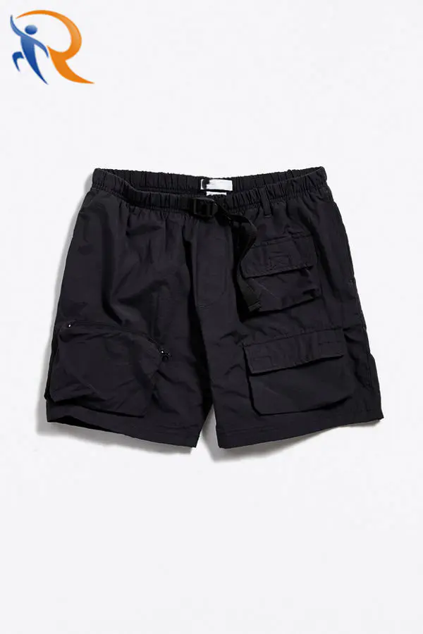 Men New Style Utility Cargo Shorts Half Shorts with 3D Pocket Street Wear