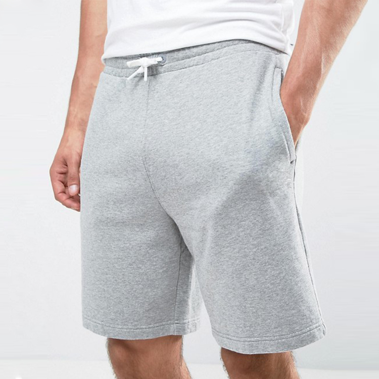 product-Ruiteng-OEM Wholesale Blank Sweat Shorts Men Custom Plain Sweat-Shorts High Quality Sweatpan