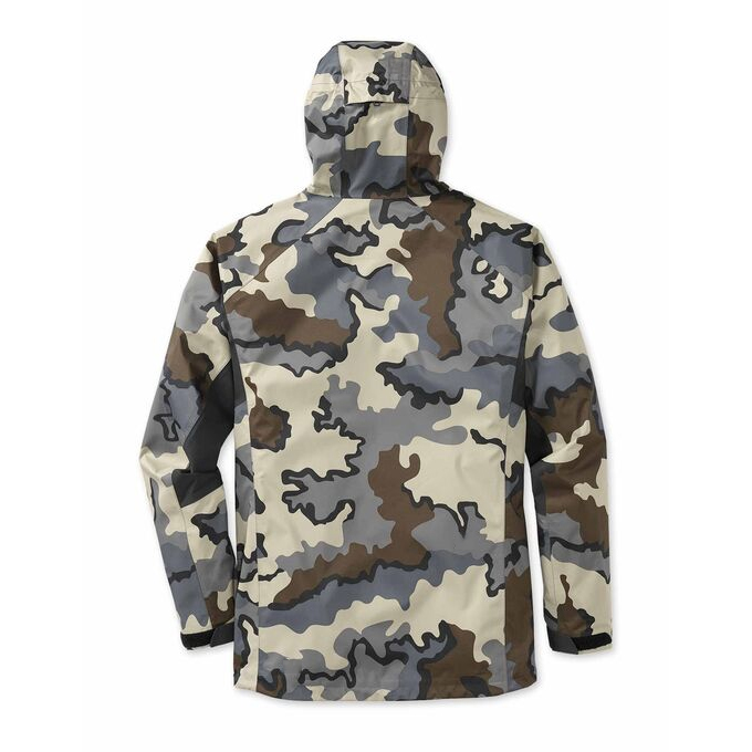 product-Custom Men Waterproof Windproof Camouflage Fishing Rain Jacket Outdoor Camo Hunting Jacket-R