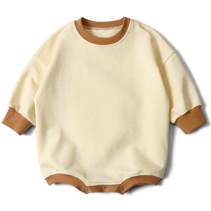 product-Unisex Kids Long Sleeve One Piece Pajamas Romper Baby 100 Cotton Jumpsuit Pajamas Romper-Rui