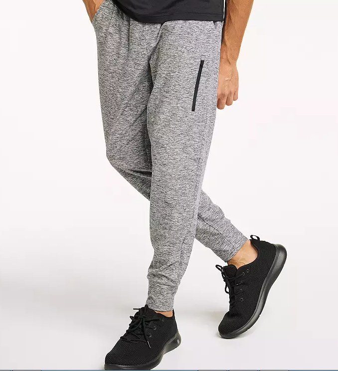 product-Ruiteng-Mens Grey 100 Cotton Exercise Running Loose Pants Casual Sports joggers With Pockets