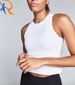Pure White Color Cotton Tank Womens Basic All-Match Sportswear Comfort Fitness Vast Custom Logo  Wholesale Tanks