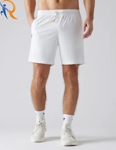 Mens Sportswear Running Fitness Shorts Features Invisible Zipper and Inner Lining With Elastic Prockets
