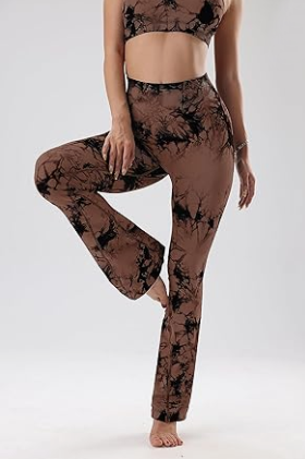 product-Ruiteng-Womens Seamless Tie Dye Flared Leggings High Waisted Workout Sportswear Bell Bottom 