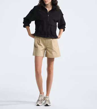 product-Ruiteng-Womens Outdoor Sports Black Pullover Half-zipper Jackets Wear a Windproof and Waterp