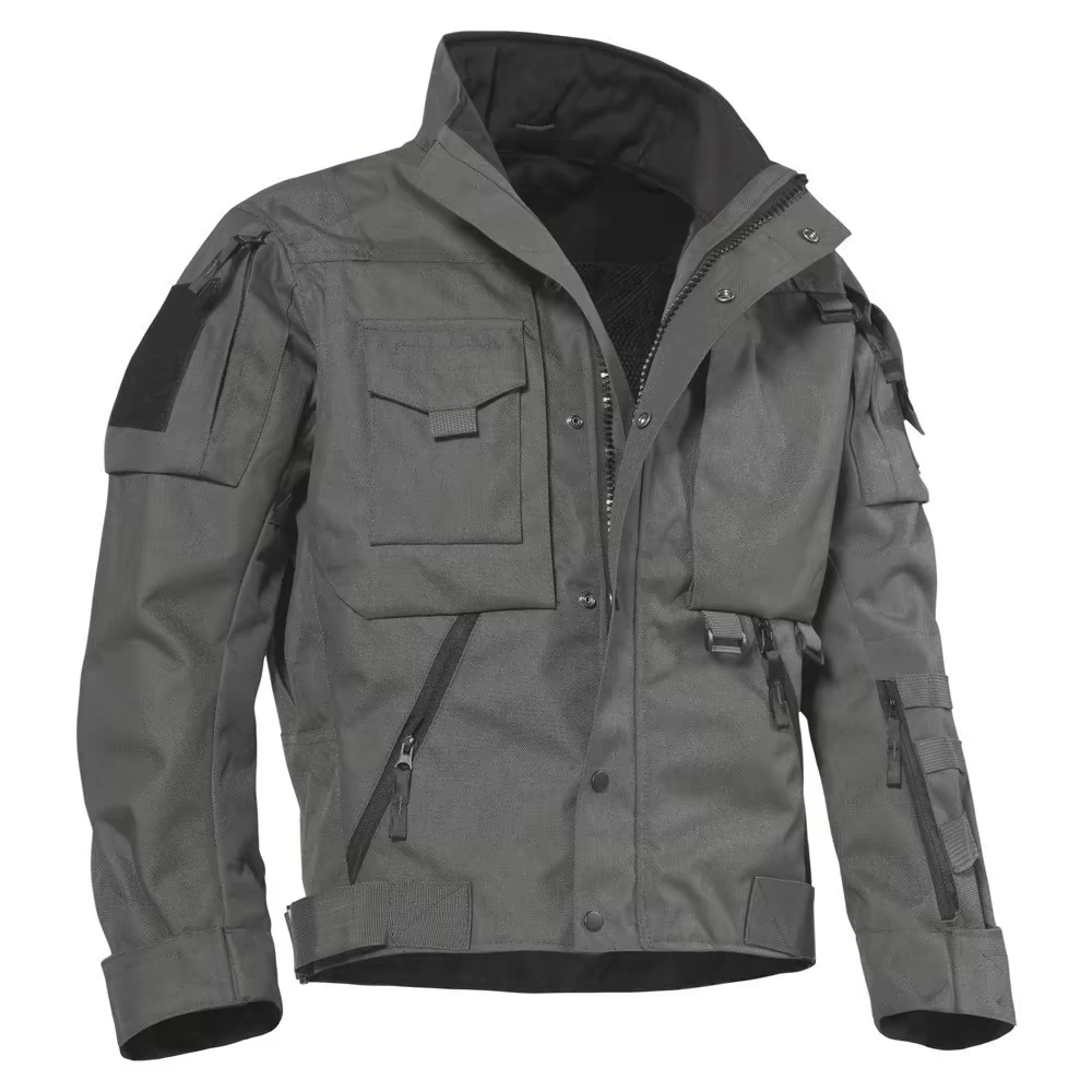 product-Mens Outdoor Safari Wear Winter Warm Jackets Windproof Muti-pocket Zipper Blazer-Ruiteng-img