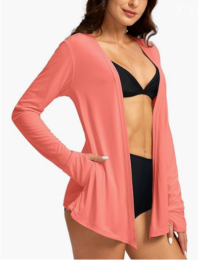 product-Ruiteng-Womens High Stretchy Pure Pink Color Seamless Comfort Gymwear Exercise Sports Jacket
