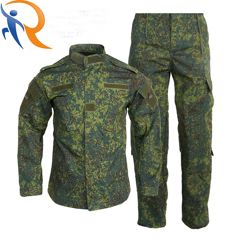 Factory Price High Quality Camouflage Suit Male Spring Autumn Frog Suit Breathable Training Suit Tactical Instructor Suit Hunting Suit Ruins Suit