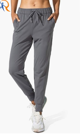 Womens Lightweight Quick Drying Breathable Skin Kindly Hiking  Running Joggers With Deep Inside Pockets