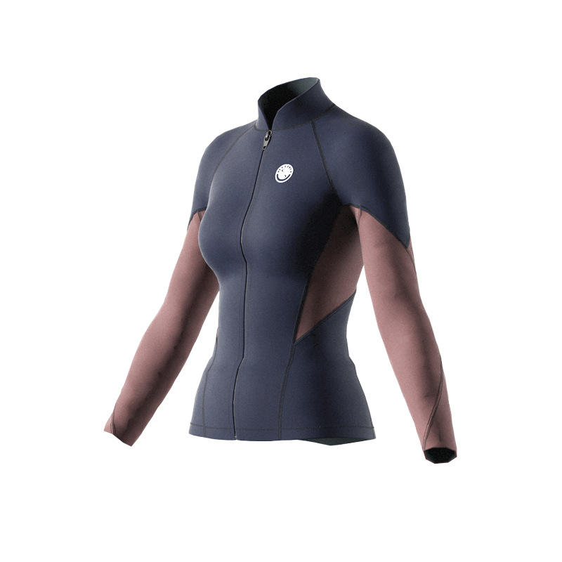 product-Ruiteng-2mm Separate Diving Suit Womens Clod Warm Jellfish Surf Suit Wet Clothes Winter Swim