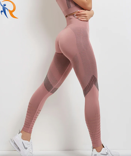 High Elastic Mesh Legs Panels  Yoga Pants Wholesale Customized Womens Leggings