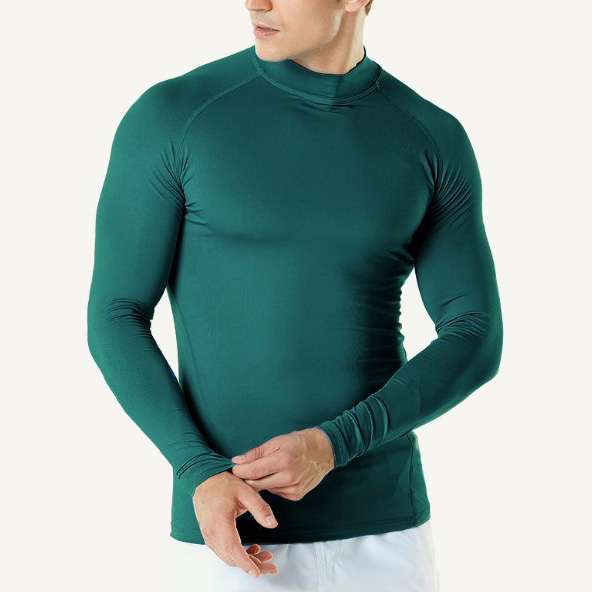 product-Sun-protective Water Sports Wear Mens Surfing Clothes Mens Tights Long Sleeves T-shirt-Ruite