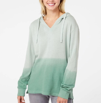 product-Ruiteng-Cotton V-neck Outdoor Sportswear Hoodies With Gradient Color-img
