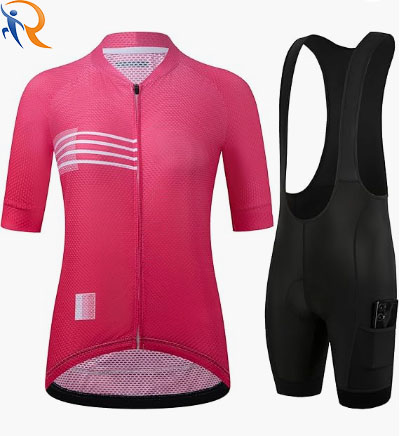 Custom Logo Womens Outdoor Sports Wear Mesh Panel Tee High Stretchy  Cycling Short