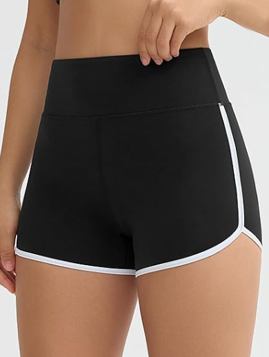 product-Ruiteng-Womens Seaside High Elastic Waistband Seamless Sportswear Swimming Shorts-img