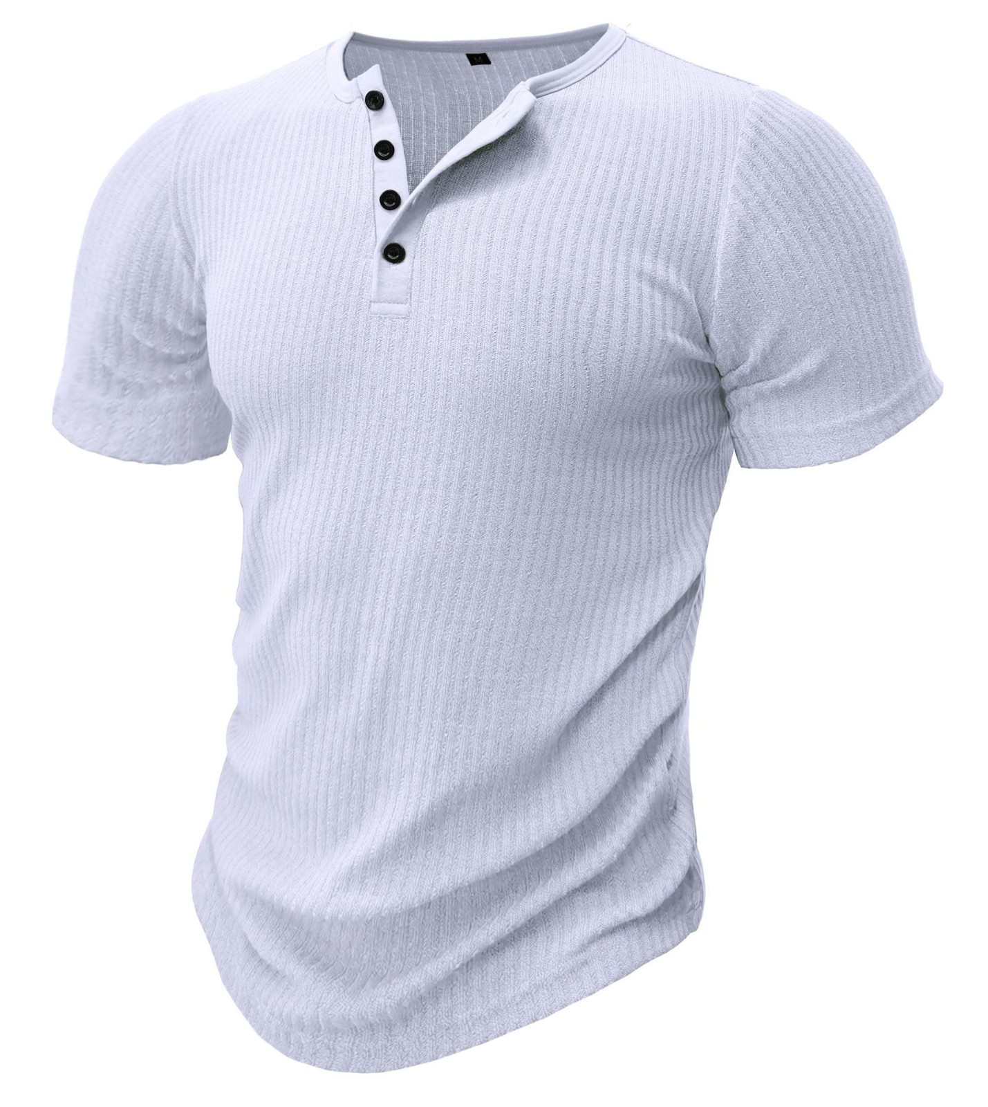 product-Ruiteng-Sports Slim Muscle Short Sleeve T-shirt Fitness Elastic Thread Tight Solid Color-img