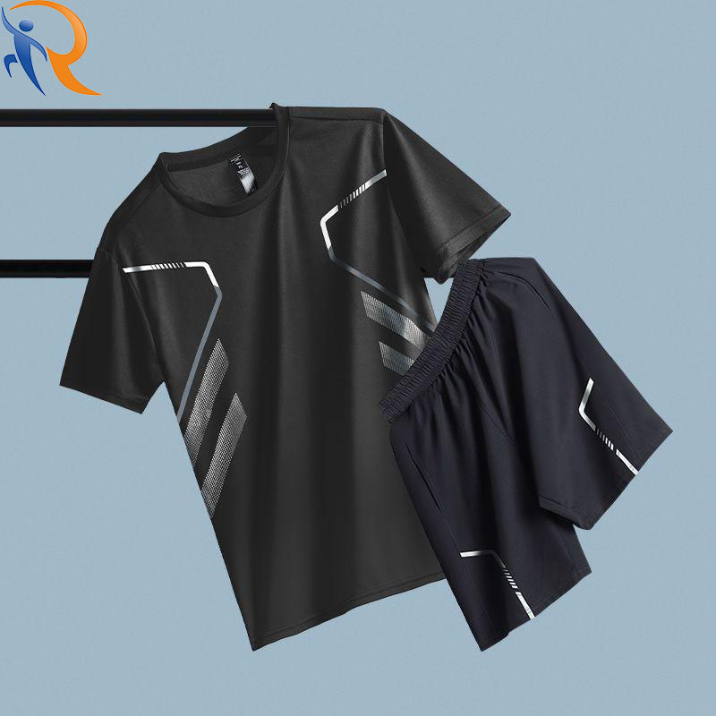 Men's Sportswear Exercise Tracksuit Ice Skill T-shirt