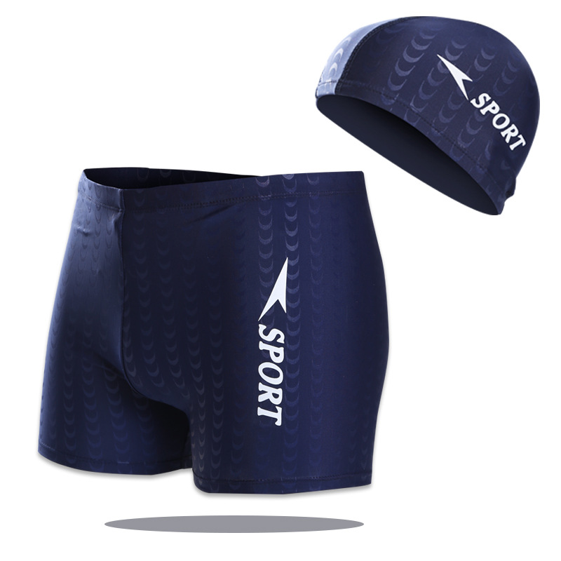 product-New Swimming Tunks Mens Beach Short Boxer Mens Swimming Set-Ruiteng-img