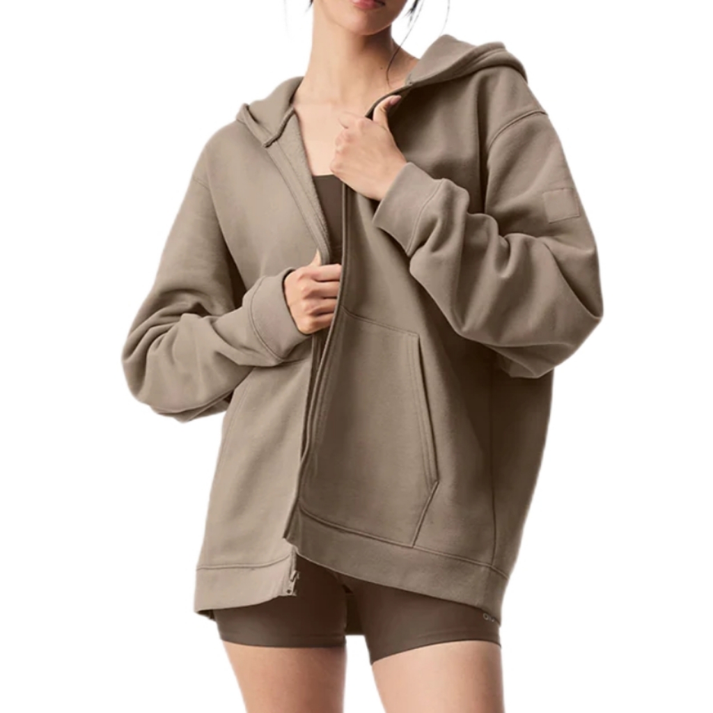 product-Custom Cotton Fleece Zipper Hoodie-Ruiteng-img