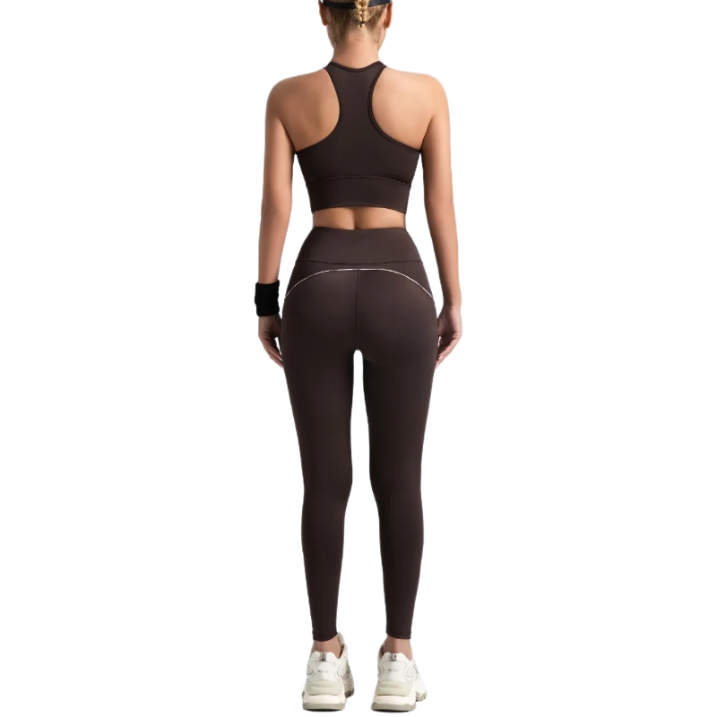 product-Womens High-Waisted Yoga Suit Abdominal Control Fitness Wear for Workout-Ruiteng-img