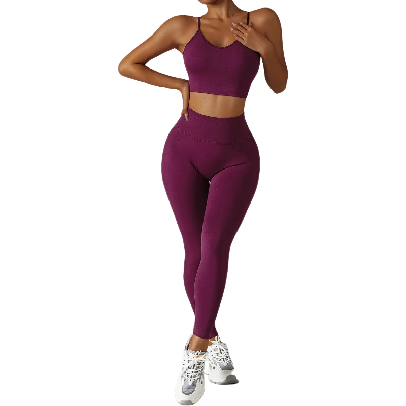 product-Seamless Out Door GYM Fitness Sports Yoga suit-Ruiteng-img