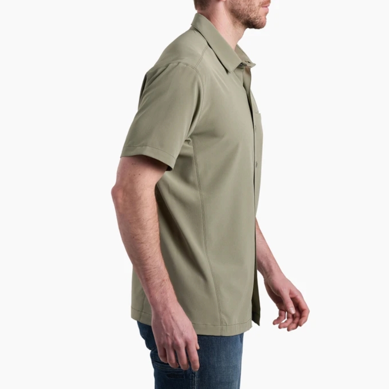 product-Casual Short Sleeve Buttons Outdoor Shirt-Ruiteng-img