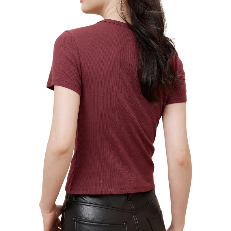 product-Ruiteng-Womens Basic Slim Fit Casual Rib T-shirts-img