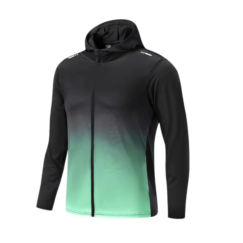 product-Stretch Zipper Hooded Outdoor Jacket-Ruiteng-img