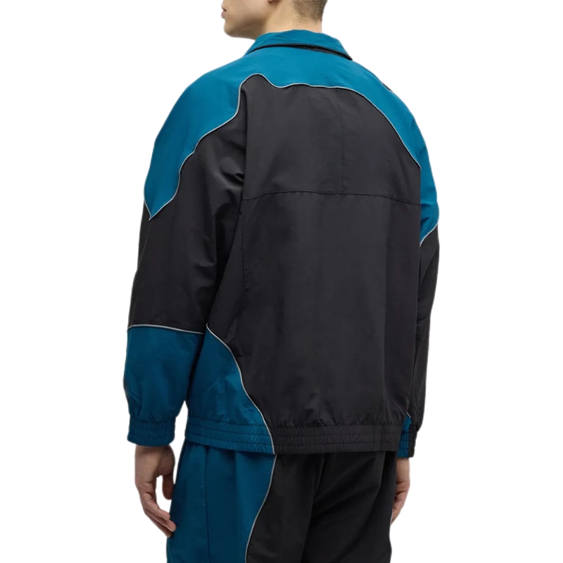 product-Ruiteng-OEM Custom Colorblock Track Jacket Mens Fashion Street Wear Windbreaker Set-img