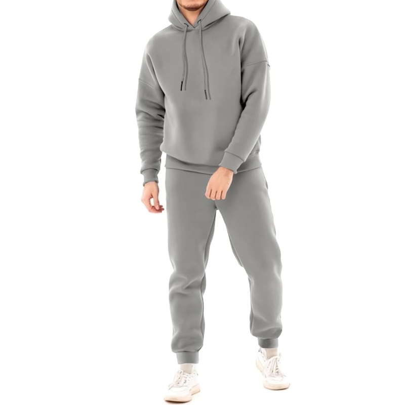 product-Ruiteng-Mens 2 Piece Tracksuits Fleece Pullover Sweatsuits-img