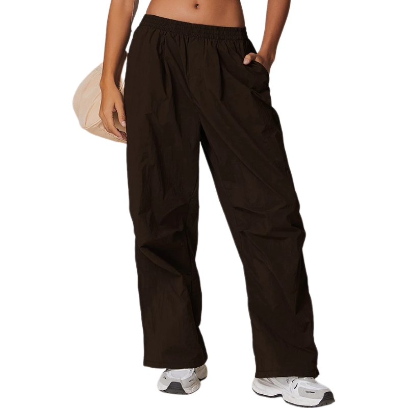 product-Womens Lightweight Leg Draw Rope Running Sports Long Pants-Ruiteng-img