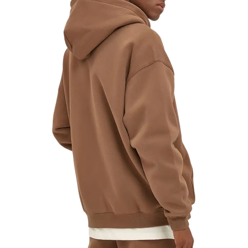 product-Ruiteng-Heavy Weight Unisex Zipper Custom Logo Casual Plain Hooded Sweatshirt-img