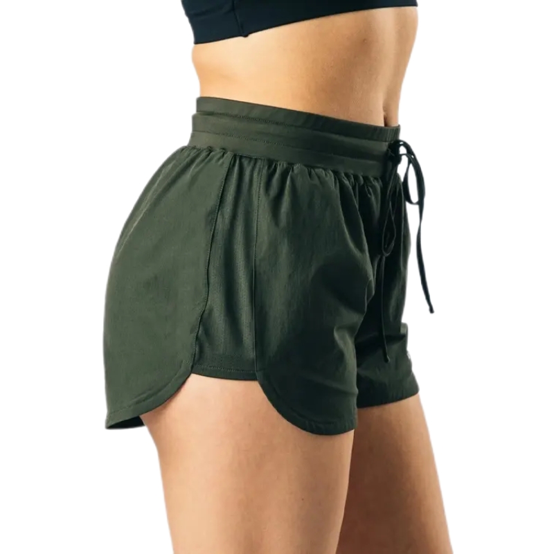 product-Ruiteng-Womens Athletic Running Fitness Blank Plain Gym Shorts-img