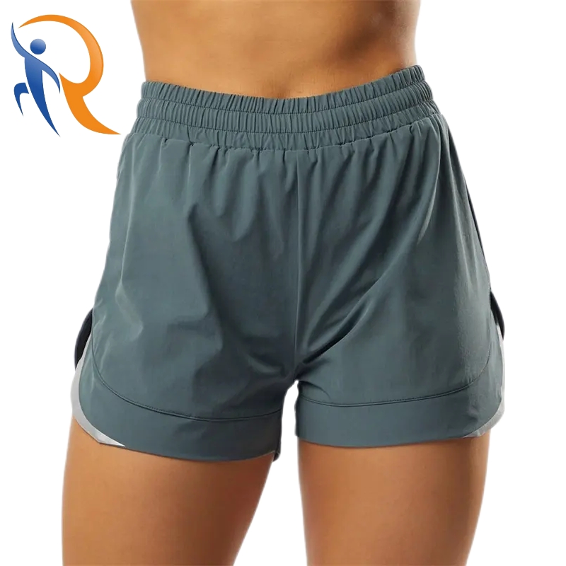 Wholesale Quick Dry Sports Shorts Side Pocket Women's Outdoor Active Tennis Shorts