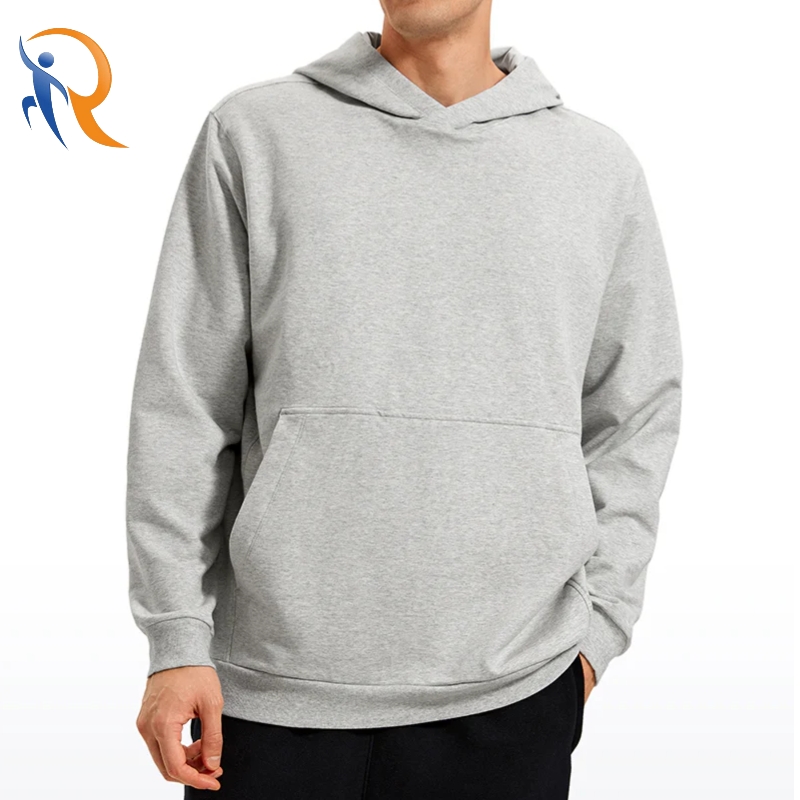 Custom Cotton Blank Loop Back Men Hoodie