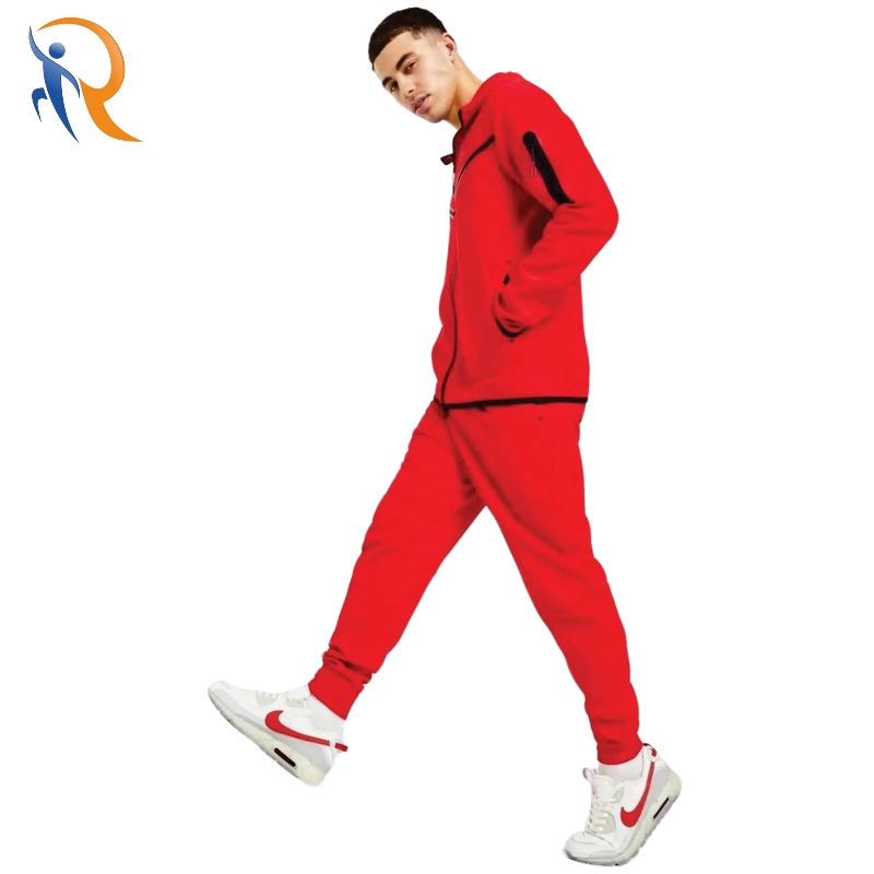 Sportswears Gym Fitness Fleece Two Piece Set Tracksuit Jogging Suit for Men