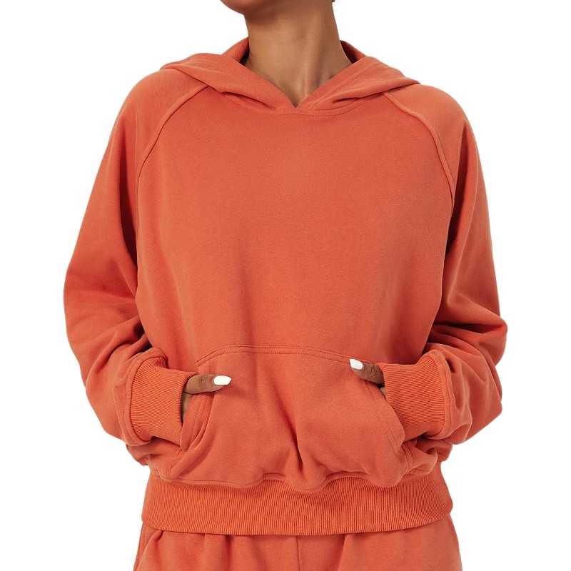 product-Spring Raglan Sleeve Custom Cotton Fabric Casual Sports Hoodie-Ruiteng-img