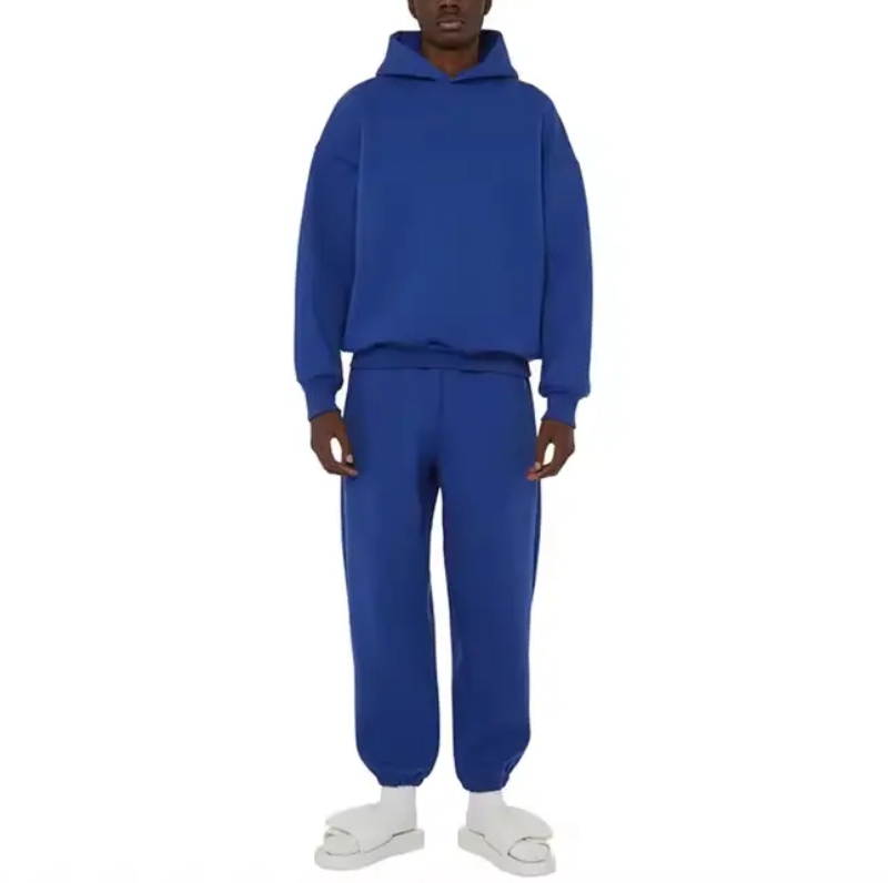 product-Ruiteng-Two Pieces High Quality Fleece Tracksuits Hoodie Joggers Suit-img