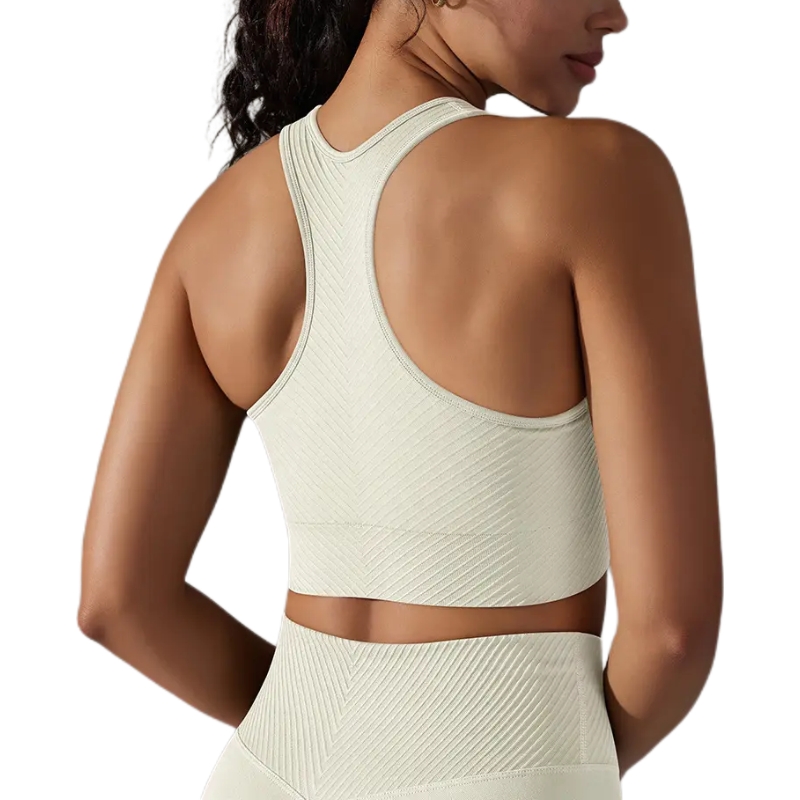 product-Wholesale Seamless Yoga Bra Crop Top I-Back Design Sports Running Fitness Vest Gym Sportswea