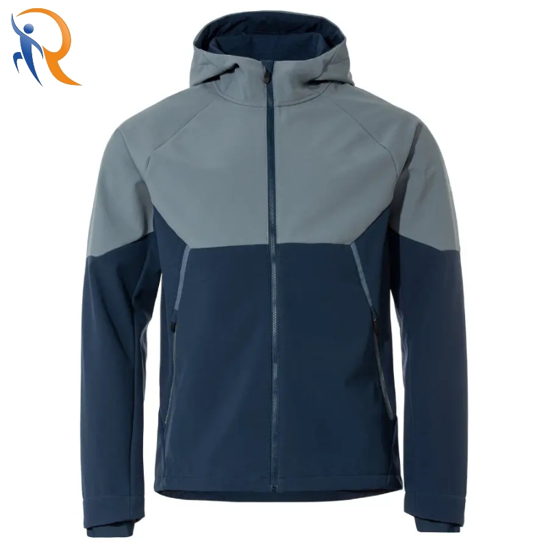 Outdoor Men Softshell Jackets High Quality Custom Reflective Windbreaker Cycling Jacket
