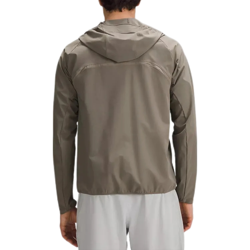 product-Regular Fit Nylon Waterproof Outdoor Sports Full Zipper Running Training Jacket-Ruiteng-img