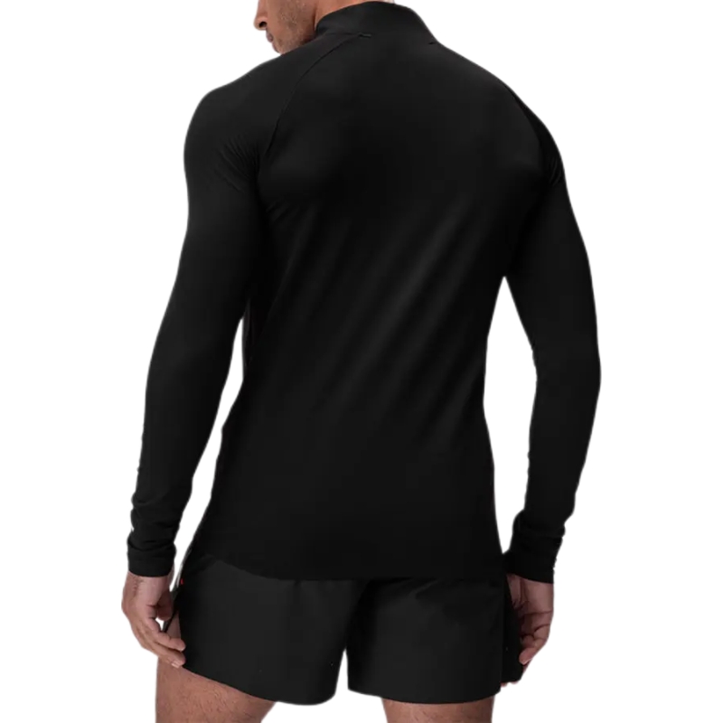 product-Ruiteng-Mens Gym Long Sleev Custom Logo Fitness Quick Dry 14 Zip up T-Shirt for Men-img
